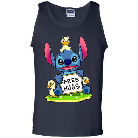 T-Shirts Navy / S Stitch Hug Men's Tank Top