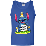T-Shirts Royal / S Stitch Hug Men's Tank Top