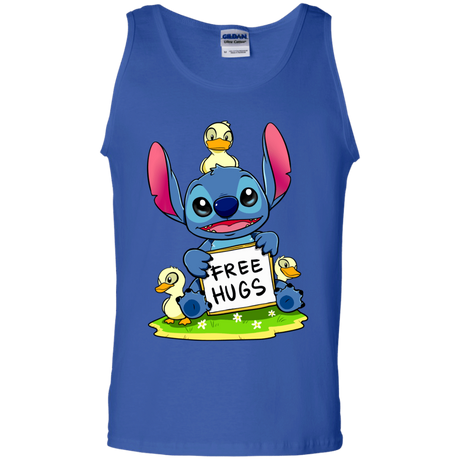 T-Shirts Royal / S Stitch Hug Men's Tank Top
