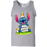 T-Shirts Sport Grey / S Stitch Hug Men's Tank Top