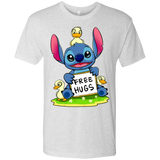 T-Shirts Heather White / S Stitch Hug Men's Triblend T-Shirt