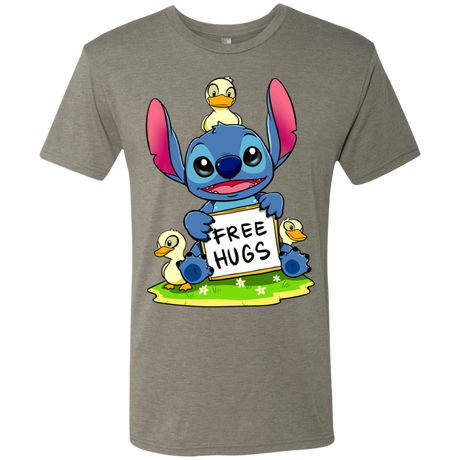 T-Shirts Venetian Grey / S Stitch Hug Men's Triblend T-Shirt