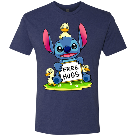 T-Shirts Vintage Navy / S Stitch Hug Men's Triblend T-Shirt