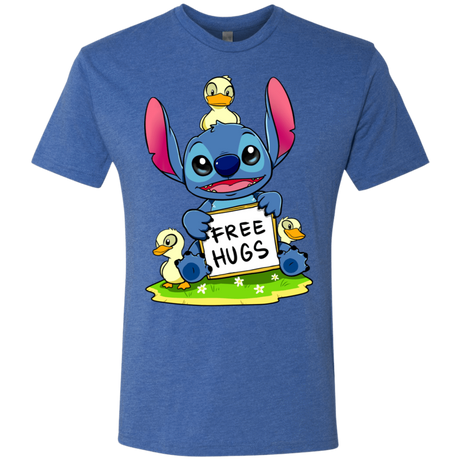 T-Shirts Vintage Royal / S Stitch Hug Men's Triblend T-Shirt