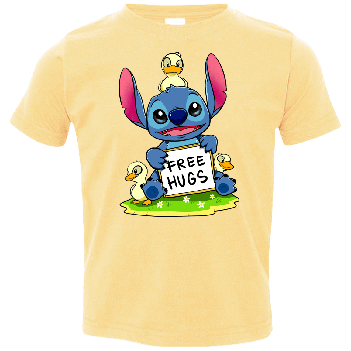 T-Shirts Butter / 2T Stitch Hug Toddler Premium T-Shirt
