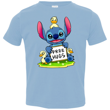 T-Shirts Light Blue / 2T Stitch Hug Toddler Premium T-Shirt