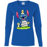 T-Shirts Royal / S Stitch Hug Women's Long Sleeve T-Shirt