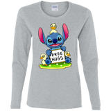 T-Shirts Sport Grey / S Stitch Hug Women's Long Sleeve T-Shirt