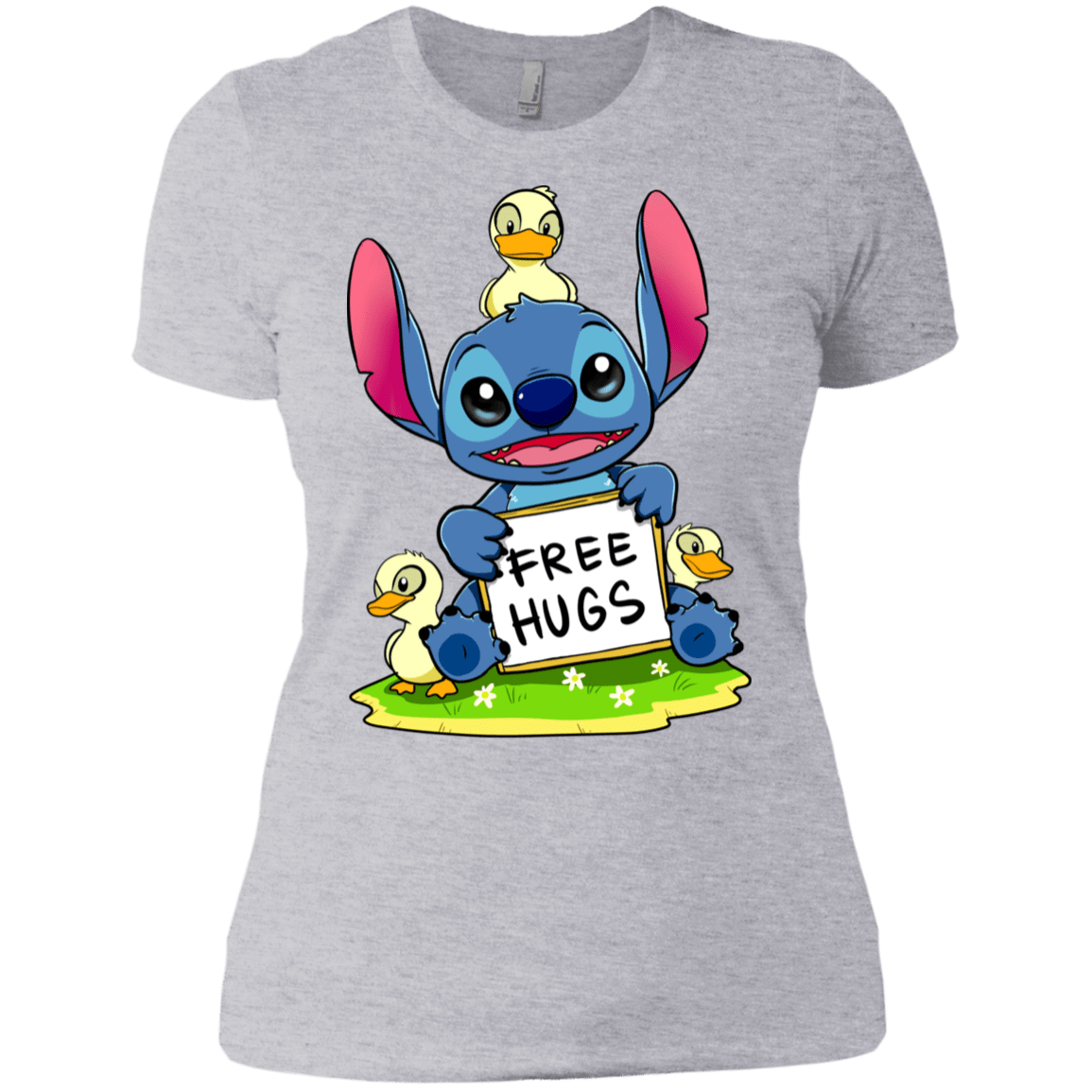 T-Shirts Heather Grey / X-Small Stitch Hug Women's Premium T-Shirt