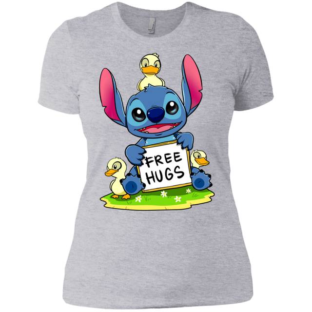 T-Shirts Heather Grey / X-Small Stitch Hug Women's Premium T-Shirt