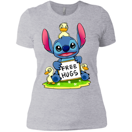T-Shirts Heather Grey / X-Small Stitch Hug Women's Premium T-Shirt