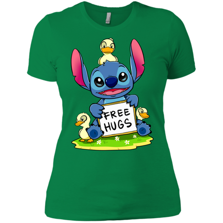 T-Shirts Kelly Green / X-Small Stitch Hug Women's Premium T-Shirt