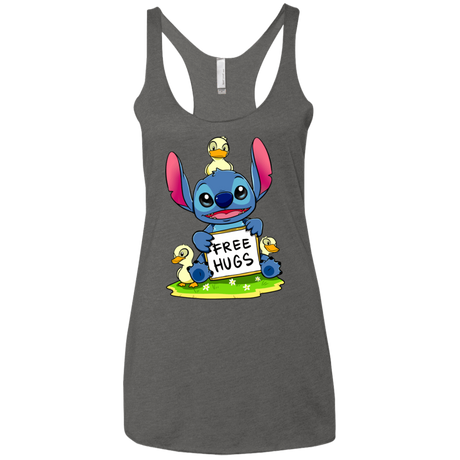 T-Shirts Premium Heather / X-Small Stitch Hug Women's Triblend Racerback Tank