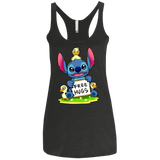 T-Shirts Vintage Black / X-Small Stitch Hug Women's Triblend Racerback Tank
