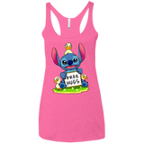 T-Shirts Vintage Pink / X-Small Stitch Hug Women's Triblend Racerback Tank