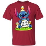 T-Shirts Cardinal / YXS Stitch Hug Youth T-Shirt