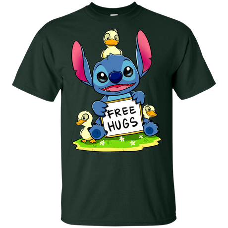 T-Shirts Forest / YXS Stitch Hug Youth T-Shirt