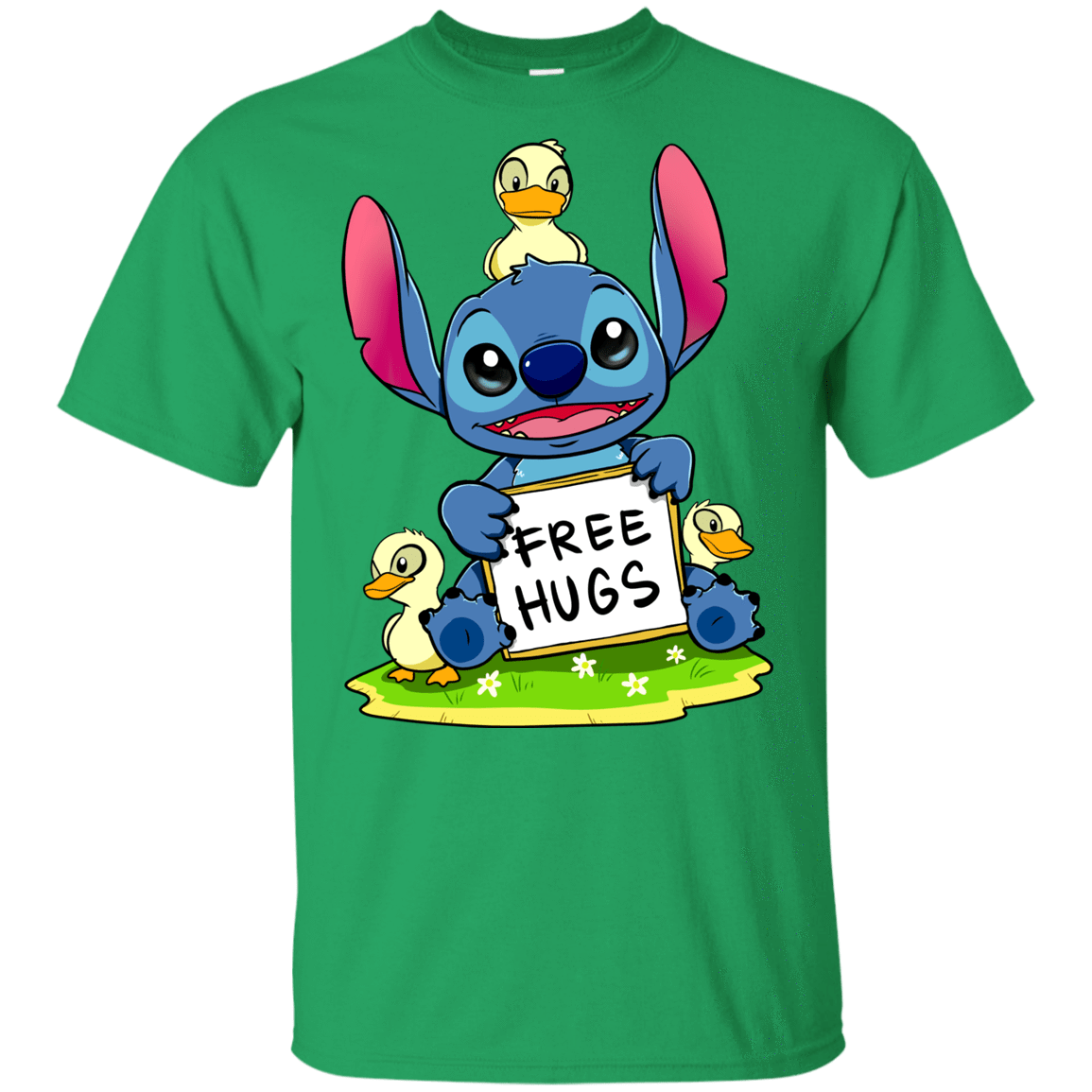 T-Shirts Irish Green / YXS Stitch Hug Youth T-Shirt