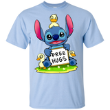 T-Shirts Light Blue / YXS Stitch Hug Youth T-Shirt