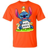 T-Shirts Orange / YXS Stitch Hug Youth T-Shirt