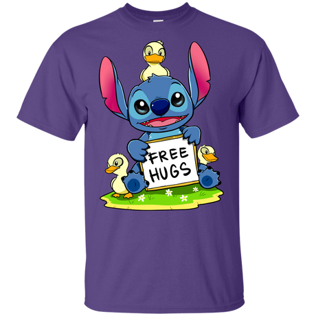 T-Shirts Purple / YXS Stitch Hug Youth T-Shirt