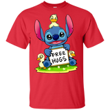T-Shirts Red / YXS Stitch Hug Youth T-Shirt