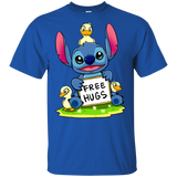 T-Shirts Royal / YXS Stitch Hug Youth T-Shirt