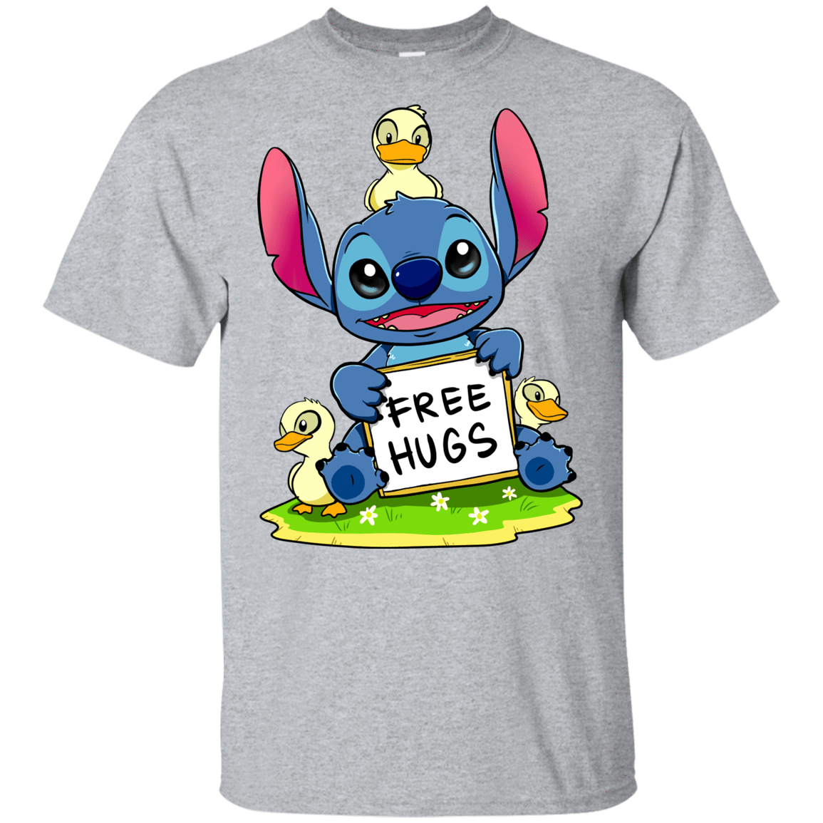 T-Shirts Sport Grey / YXS Stitch Hug Youth T-Shirt
