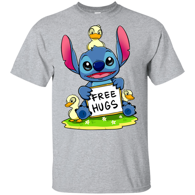T-Shirts Sport Grey / YXS Stitch Hug Youth T-Shirt
