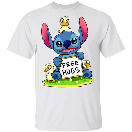 T-Shirts White / YXS Stitch Hug Youth T-Shirt