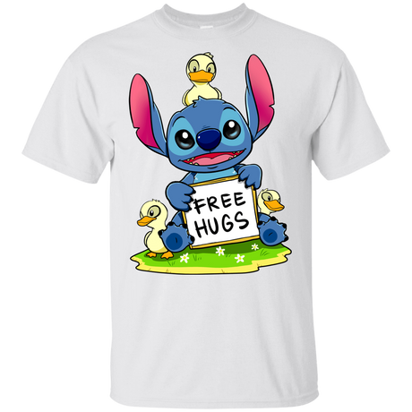 T-Shirts White / YXS Stitch Hug Youth T-Shirt