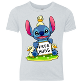 T-Shirts Heather White / YXS Stitch Hug Youth Triblend T-Shirt