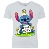 T-Shirts Heather White / YXS Stitch Hug Youth Triblend T-Shirt