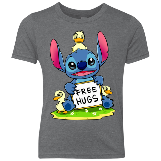 T-Shirts Premium Heather / YXS Stitch Hug Youth Triblend T-Shirt