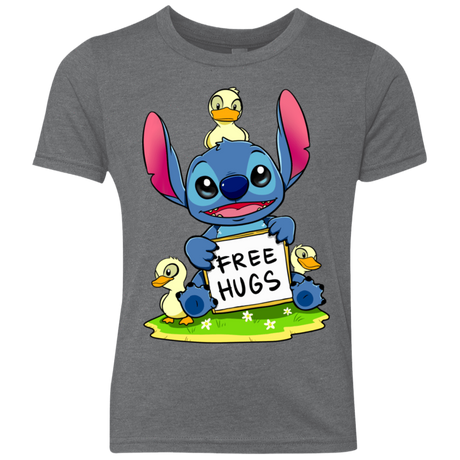 T-Shirts Premium Heather / YXS Stitch Hug Youth Triblend T-Shirt