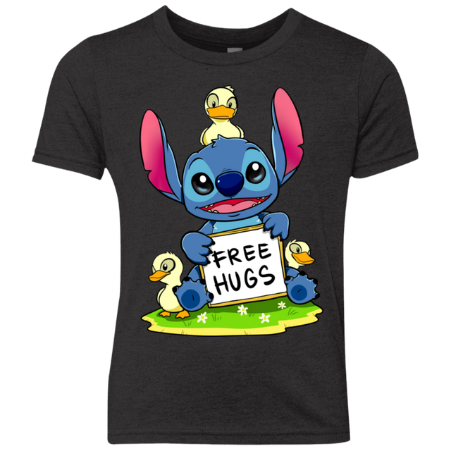 T-Shirts Vintage Black / YXS Stitch Hug Youth Triblend T-Shirt