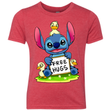 T-Shirts Vintage Red / YXS Stitch Hug Youth Triblend T-Shirt