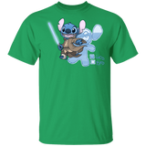 T-Shirts Irish Green / S Stitch Jedi T-Shirt