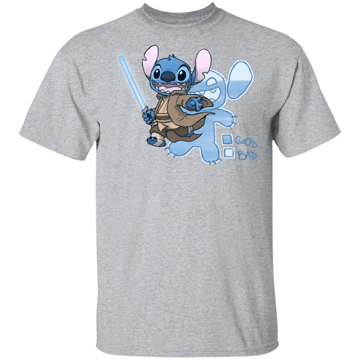 T-Shirts Sport Grey / S Stitch Jedi T-Shirt
