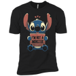 T-Shirts Black / YXS Stitch Not a Monster Boys Premium T-Shirt