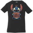 T-Shirts Black / 6 Months Stitch Not a Monster Infant Premium T-Shirt