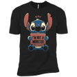 T-Shirts Black / X-Small Stitch Not a Monster Men's Premium T-Shirt