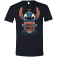 T-Shirts Black / X-Small Stitch Not a Monster Men's Semi-Fitted Softstyle