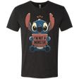 T-Shirts Vintage Black / S Stitch Not a Monster Men's Triblend T-Shirt