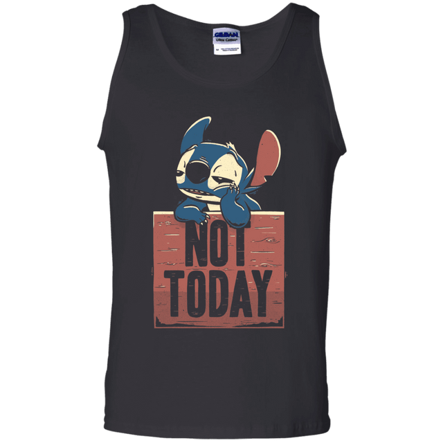 T-Shirts Black / S Stitch Not Today Men's Tank Top