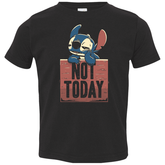 T-Shirts Black / 2T Stitch Not Today Toddler Premium T-Shirt