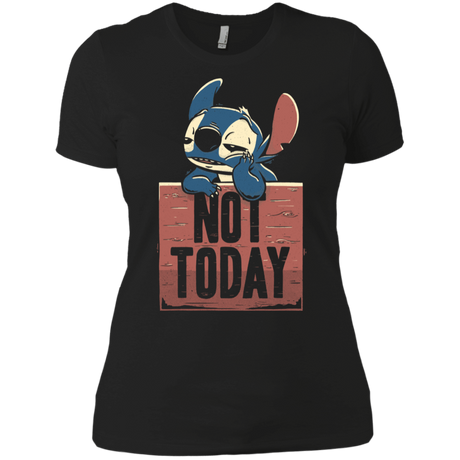 T-Shirts Black / X-Small Stitch Not Today Women's Premium T-Shirt
