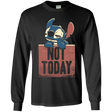 T-Shirts Black / YS Stitch Not Today Youth Long Sleeve T-Shirt