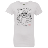T-Shirts White / YXS Stitch Plan Girls Premium T-Shirt