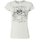 T-Shirts White / S Stitch Plan Junior Slimmer-Fit T-Shirt